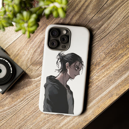 Eren Jaeger at Shiganshina Phone Case