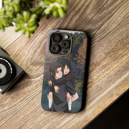 Itachi and Kid Sasuke Phone Case