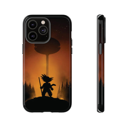 Kid Goku at Korin Tower Phone Case