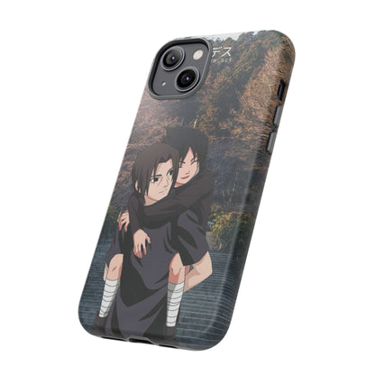 Itachi and Kid Sasuke Phone Case