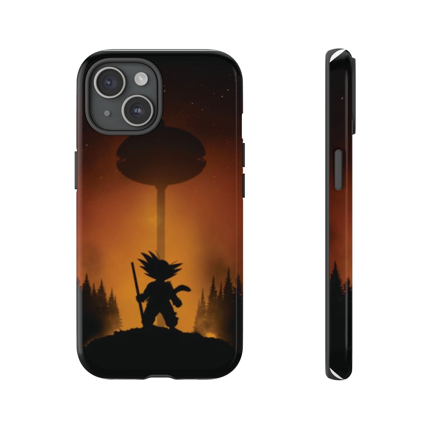 Kid Goku at Korin Tower Phone Case