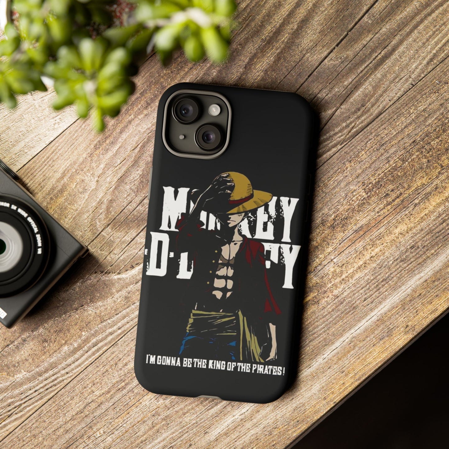 Luffy 'I'm Gonna Be the King of the Pirates' Phone Case