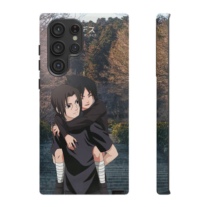 Itachi and Kid Sasuke Phone Case