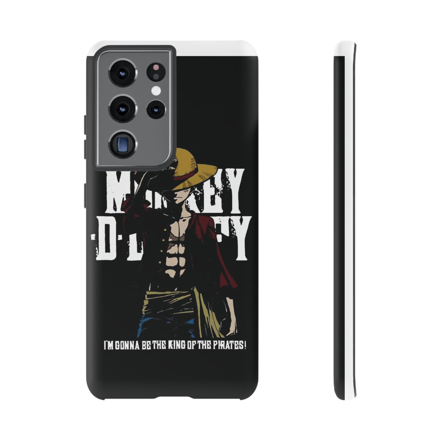 Luffy 'I'm Gonna Be the King of the Pirates' Phone Case