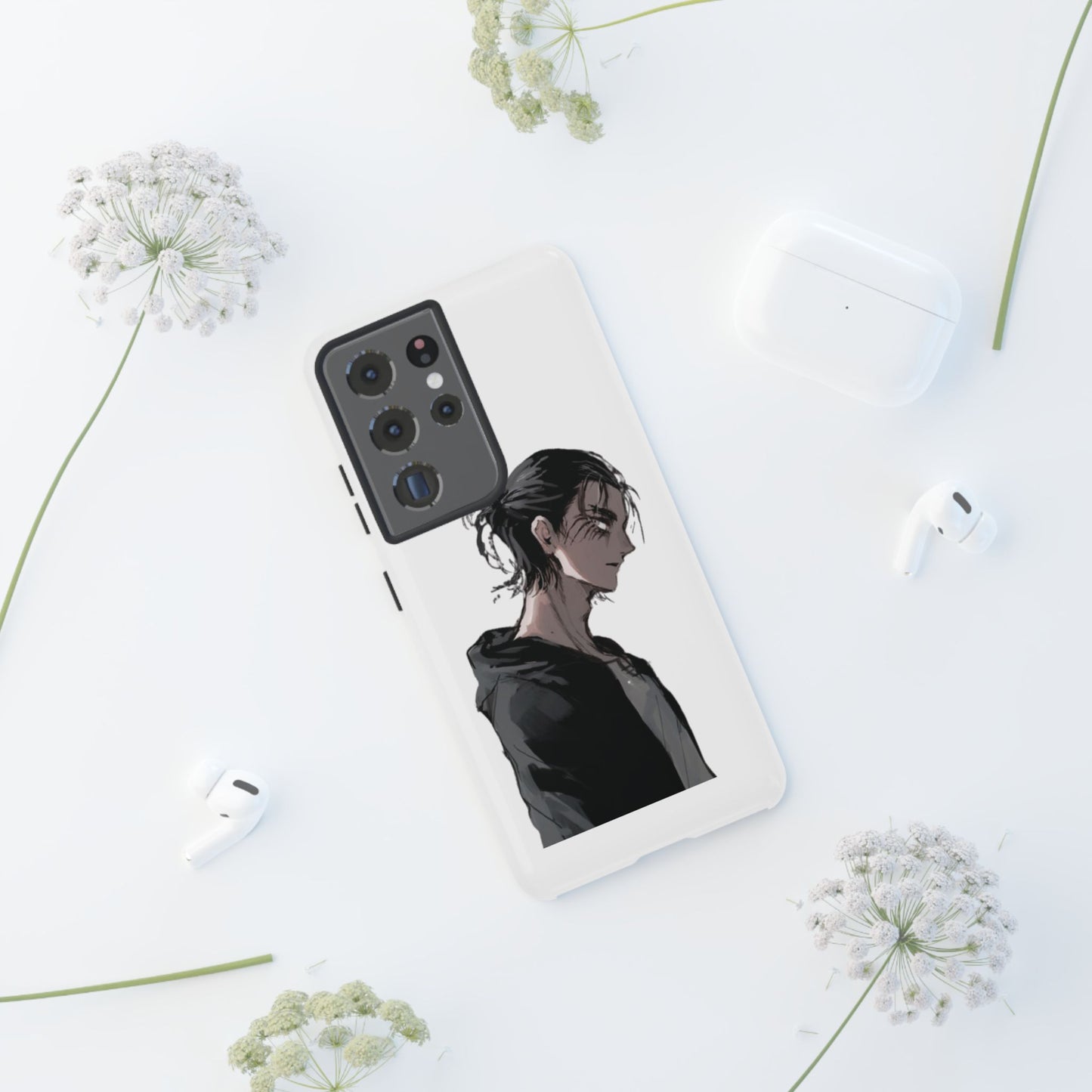 Eren Jaeger at Shiganshina Phone Case