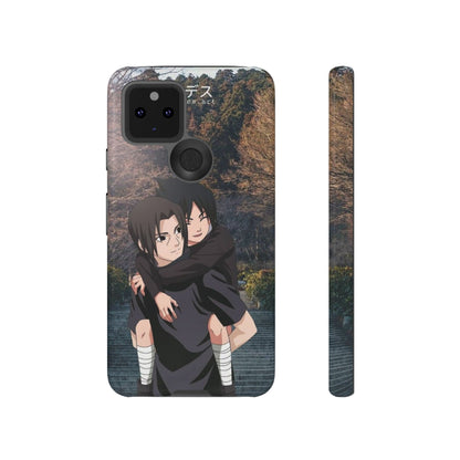 Itachi and Kid Sasuke Phone Case