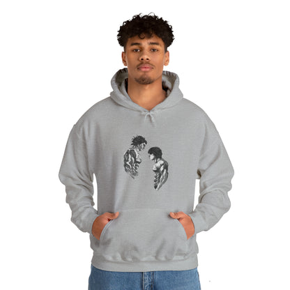 Baki vs. Yujiro Hanma Hoodie