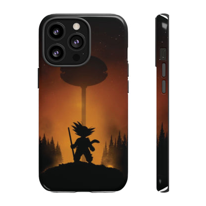 Kid Goku at Korin Tower Phone Case