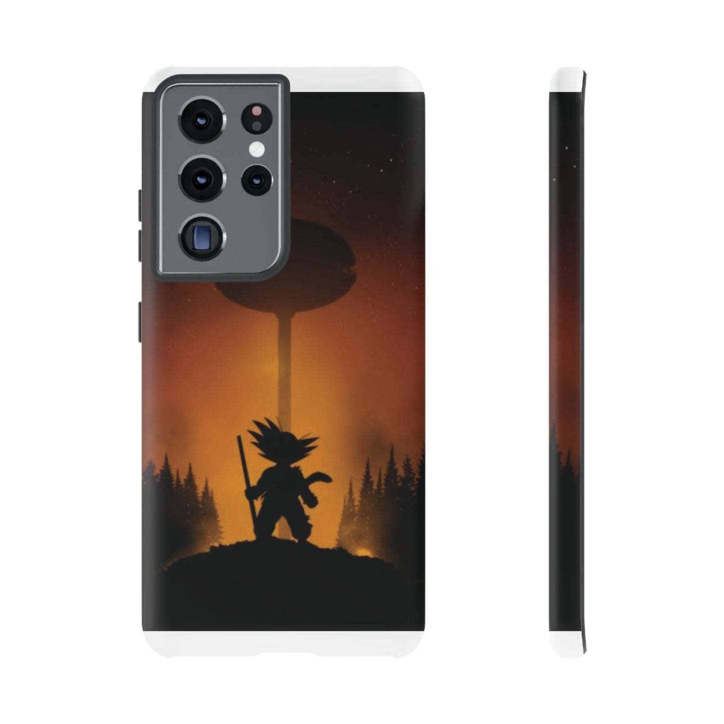 Kid Goku at Korin Tower Phone Case