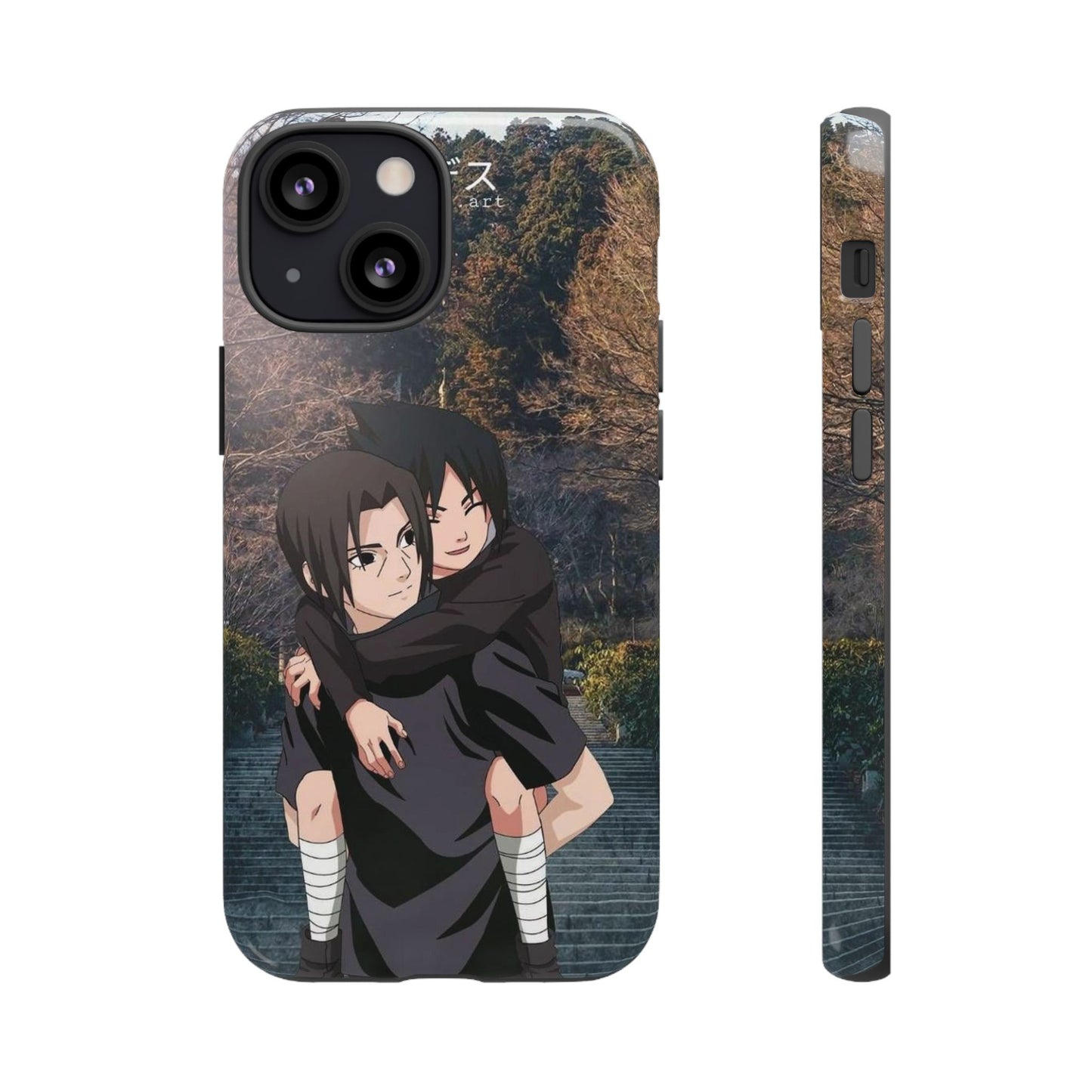 Itachi and Kid Sasuke Phone Case