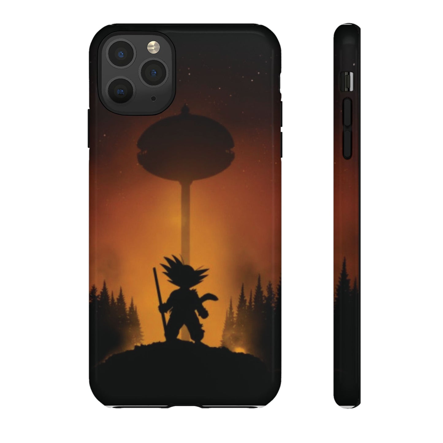 Kid Goku at Korin Tower Phone Case