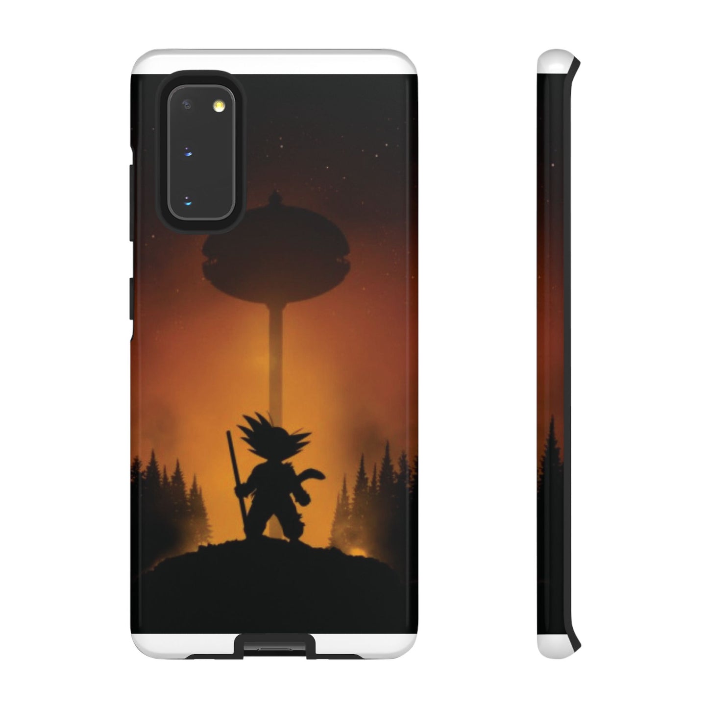 Kid Goku at Korin Tower Phone Case