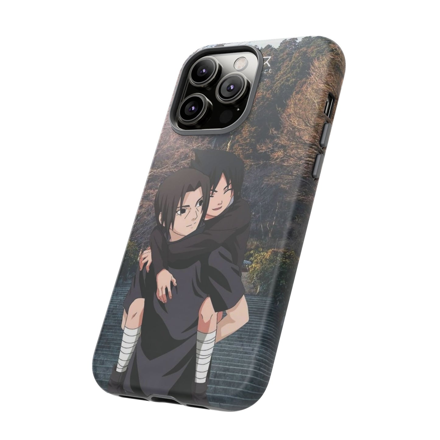 Itachi and Kid Sasuke Phone Case