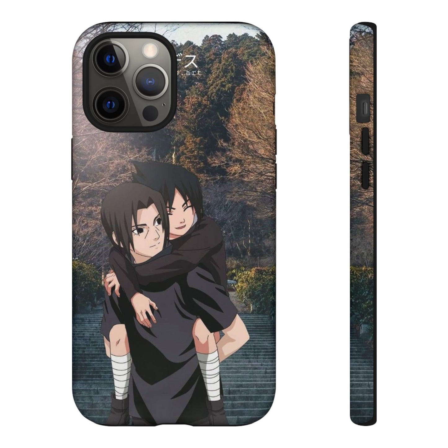 Itachi and Kid Sasuke Phone Case