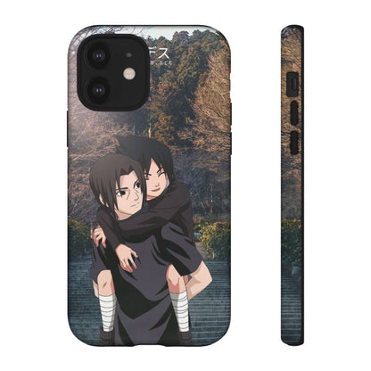 Itachi and Kid Sasuke Phone Case