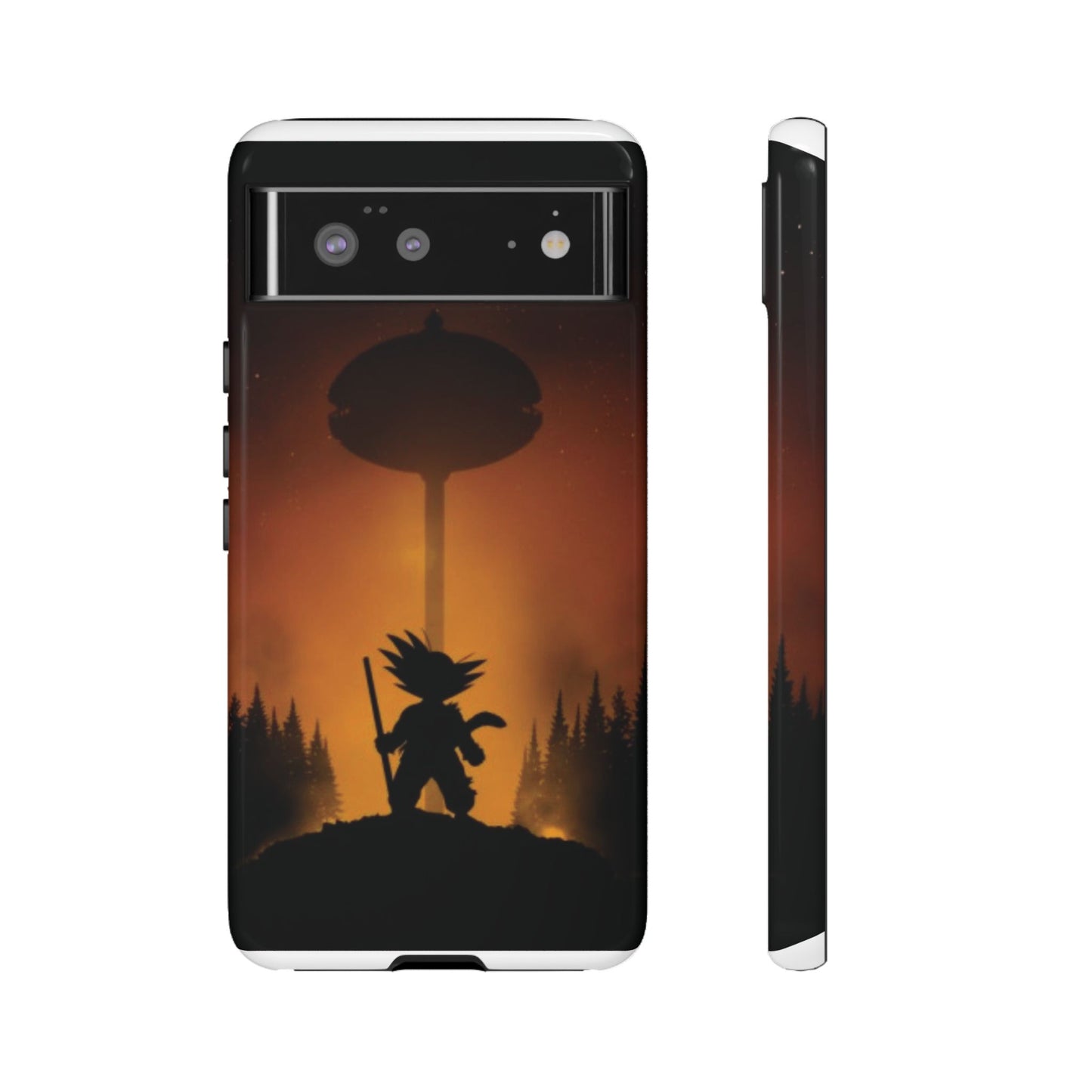 Kid Goku at Korin Tower Phone Case