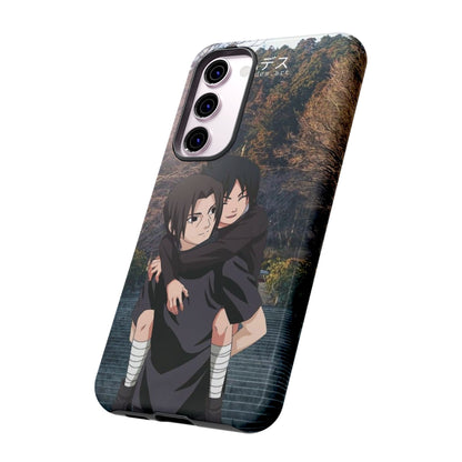 Itachi and Kid Sasuke Phone Case