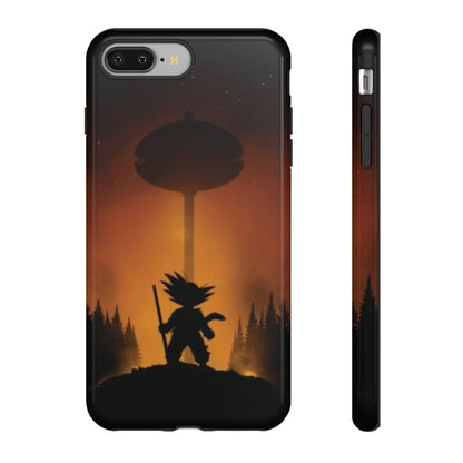 Kid Goku at Korin Tower Phone Case