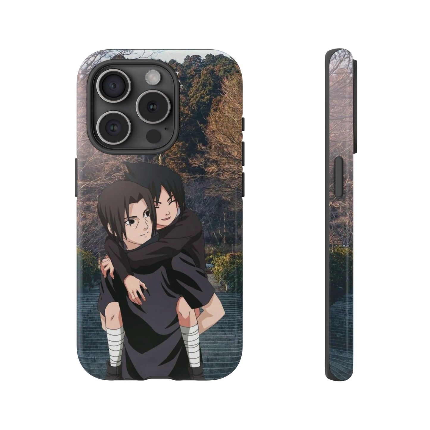 Itachi and Kid Sasuke Phone Case