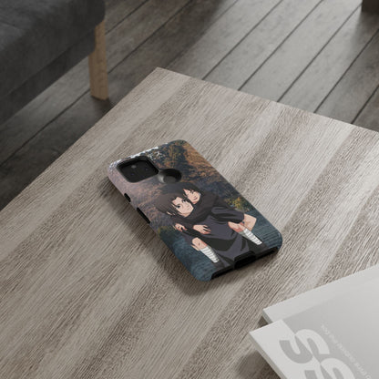 Itachi and Kid Sasuke Phone Case