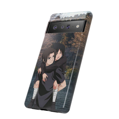 Itachi and Kid Sasuke Phone Case