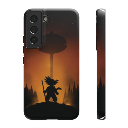 Kid Goku at Korin Tower Phone Case