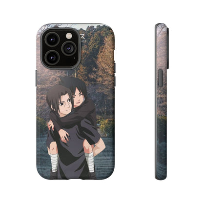 Itachi and Kid Sasuke Phone Case