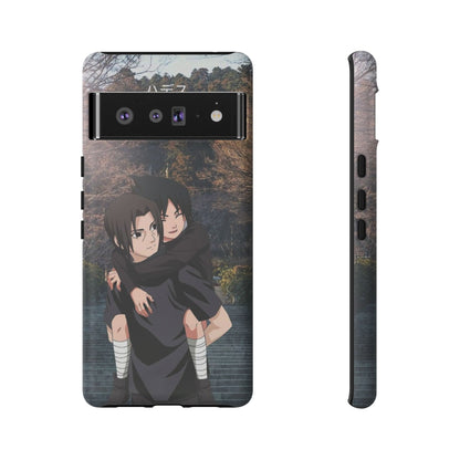 Itachi and Kid Sasuke Phone Case