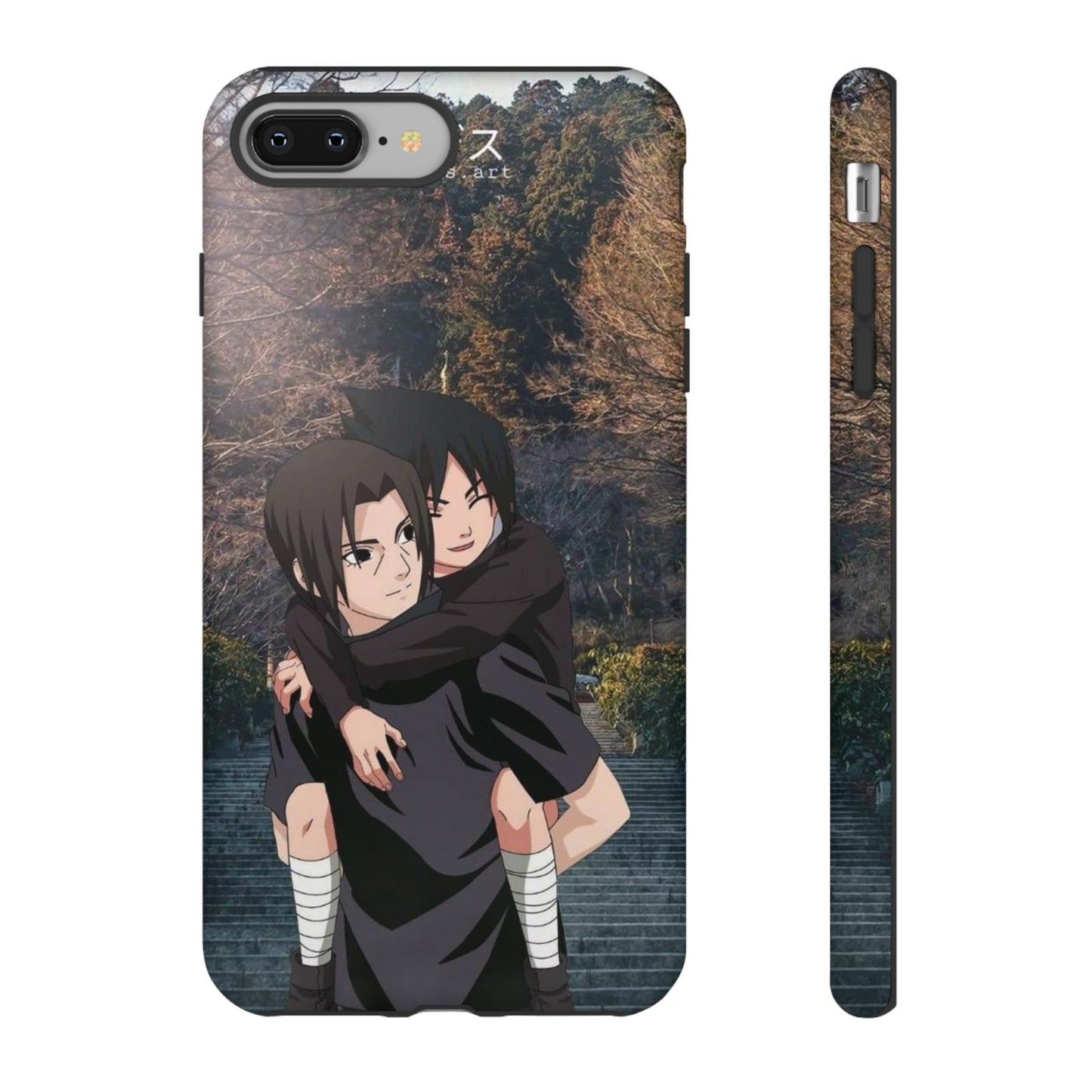 Itachi and Kid Sasuke Phone Case