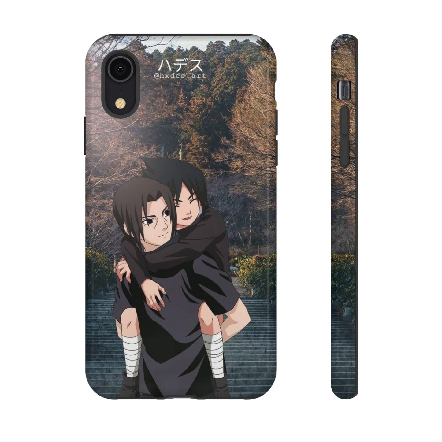 Itachi and Kid Sasuke Phone Case