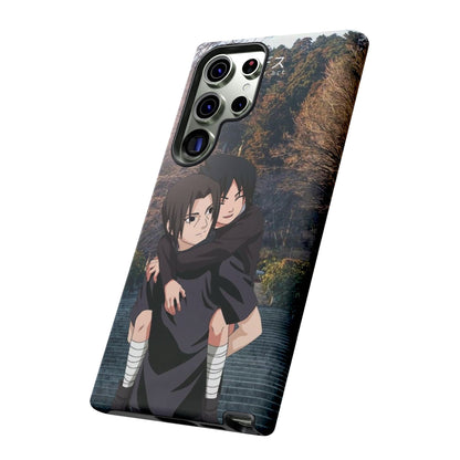 Itachi and Kid Sasuke Phone Case