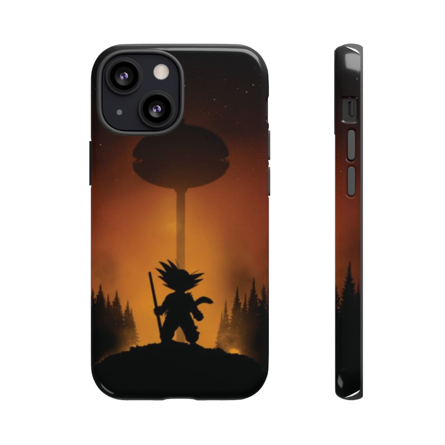 Kid Goku at Korin Tower Phone Case