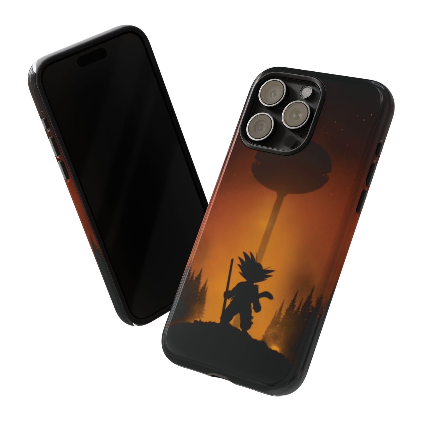 Kid Goku at Korin Tower Phone Case