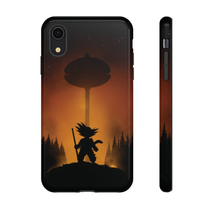 Kid Goku at Korin Tower Phone Case