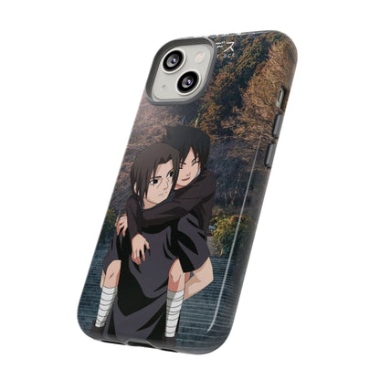 Itachi and Kid Sasuke Phone Case