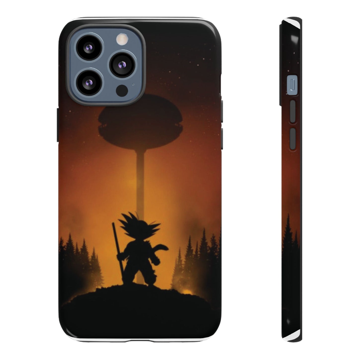 Kid Goku at Korin Tower Phone Case