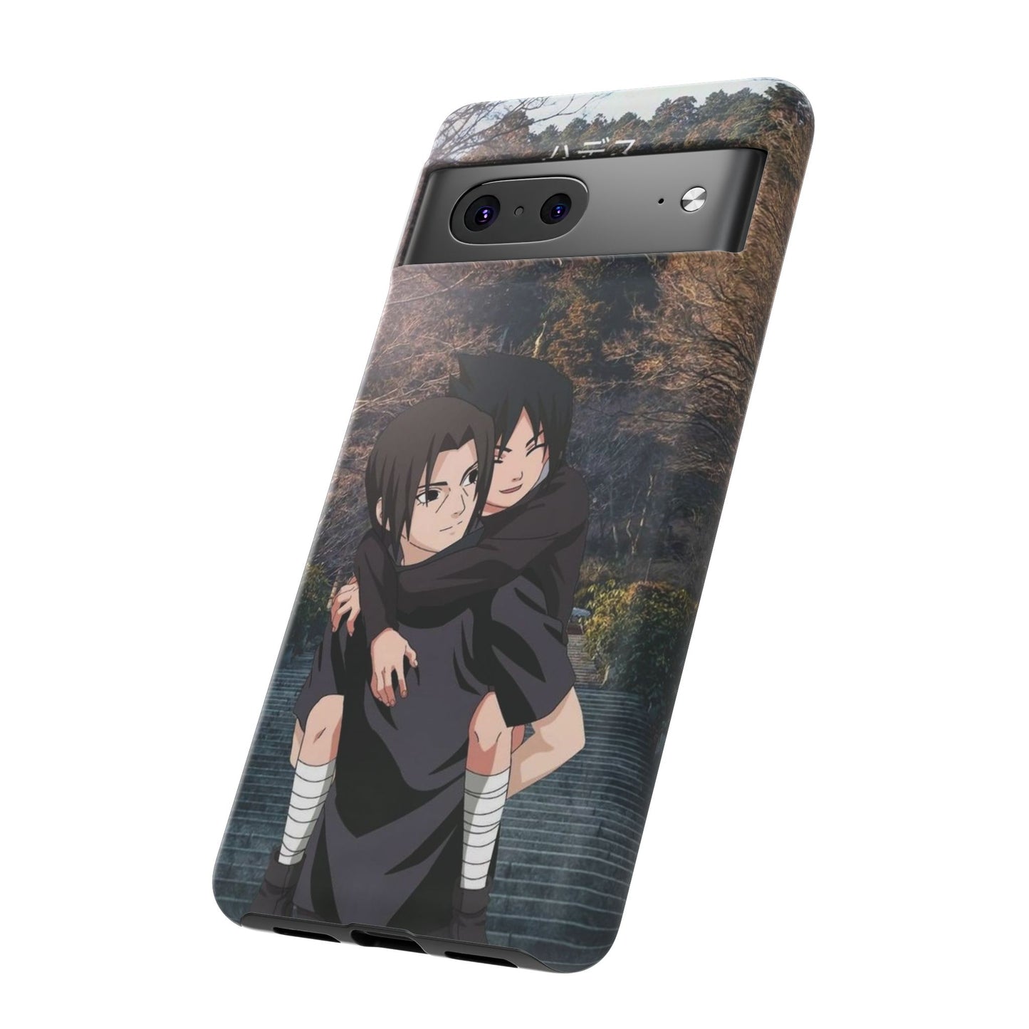 Itachi and Kid Sasuke Phone Case