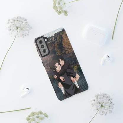 Itachi and Kid Sasuke Phone Case