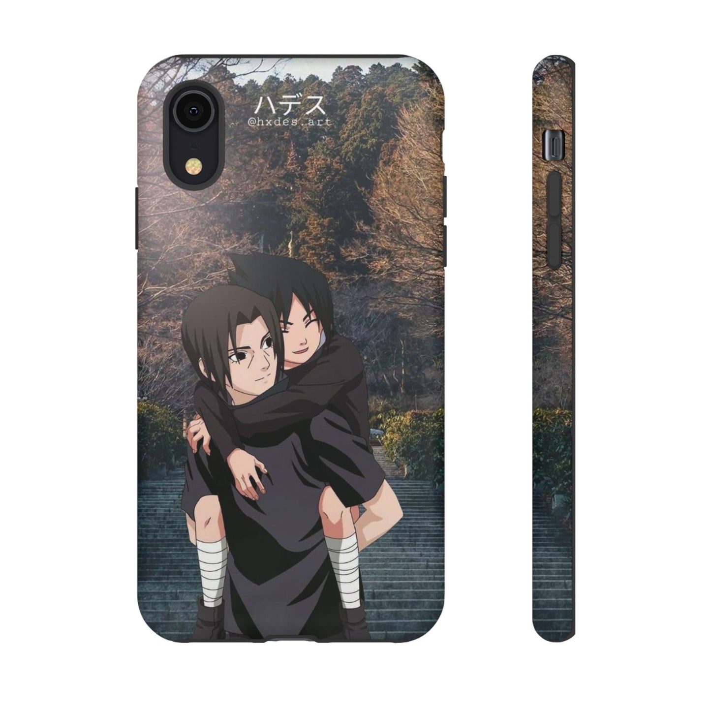 Itachi and Kid Sasuke Phone Case