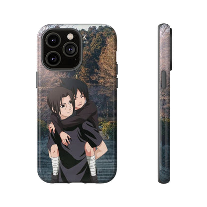 Itachi and Kid Sasuke Phone Case