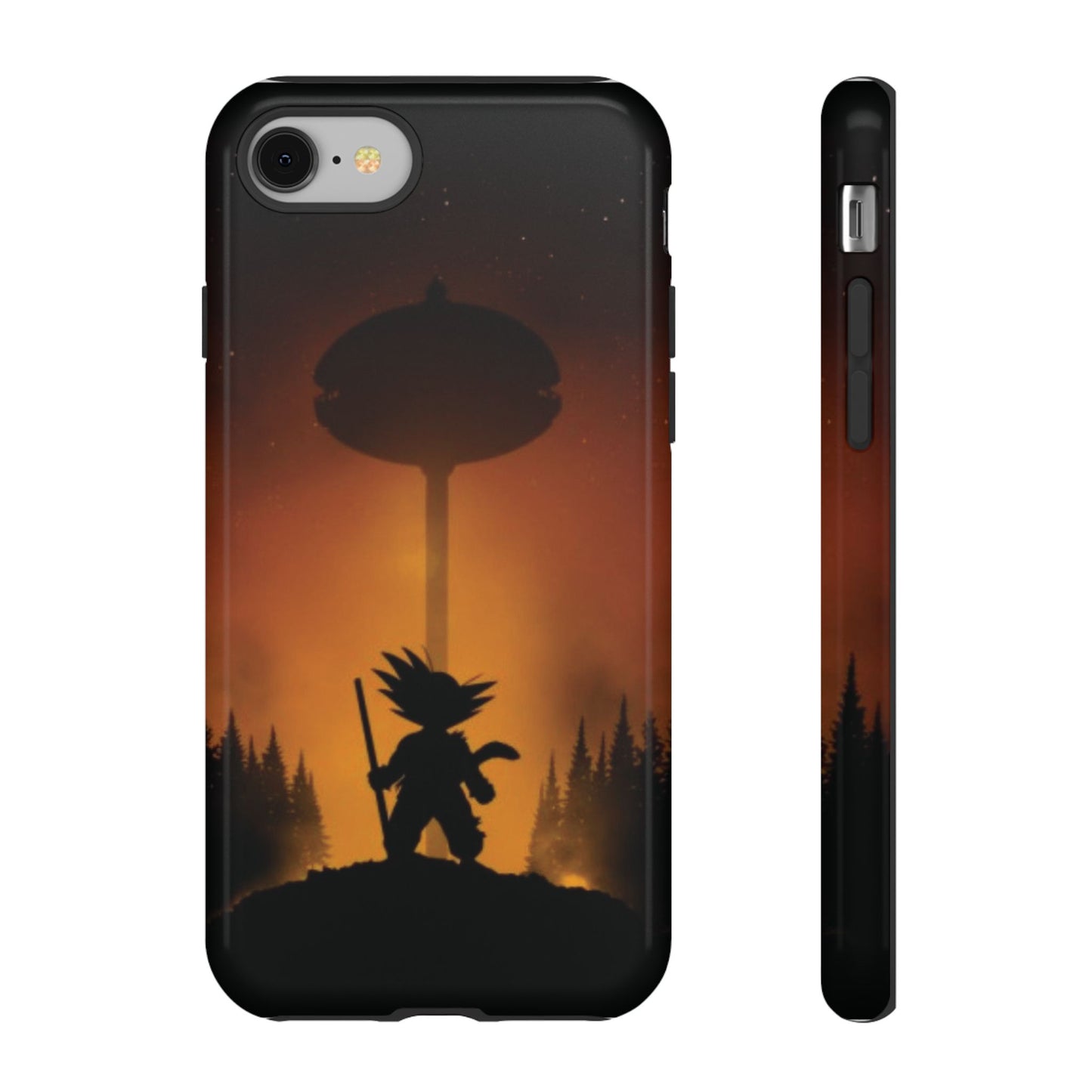 Kid Goku at Korin Tower Phone Case