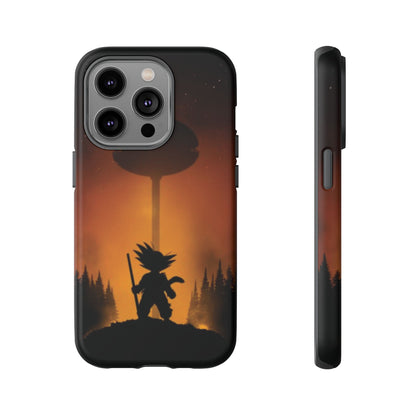 Kid Goku at Korin Tower Phone Case