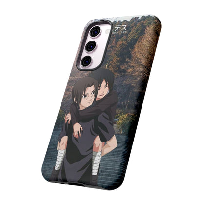 Itachi and Kid Sasuke Phone Case