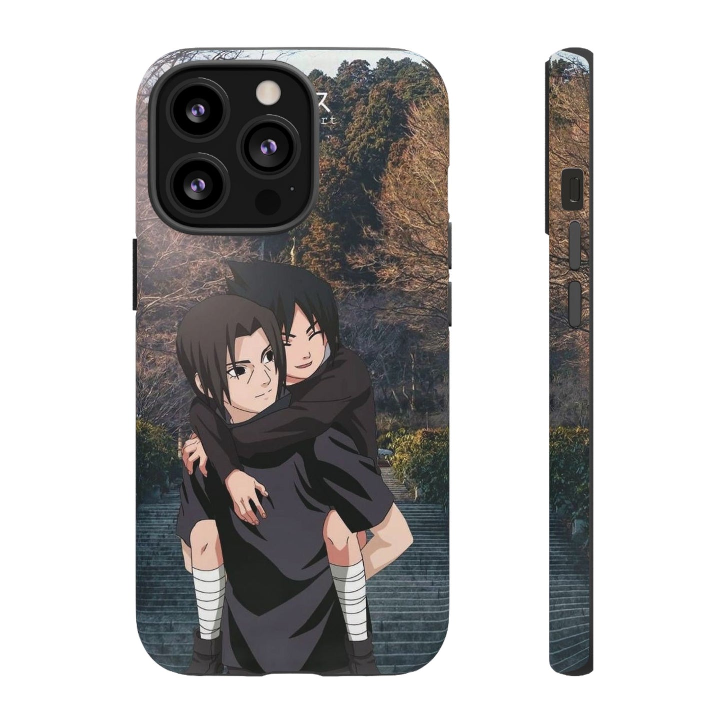 Itachi and Kid Sasuke Phone Case