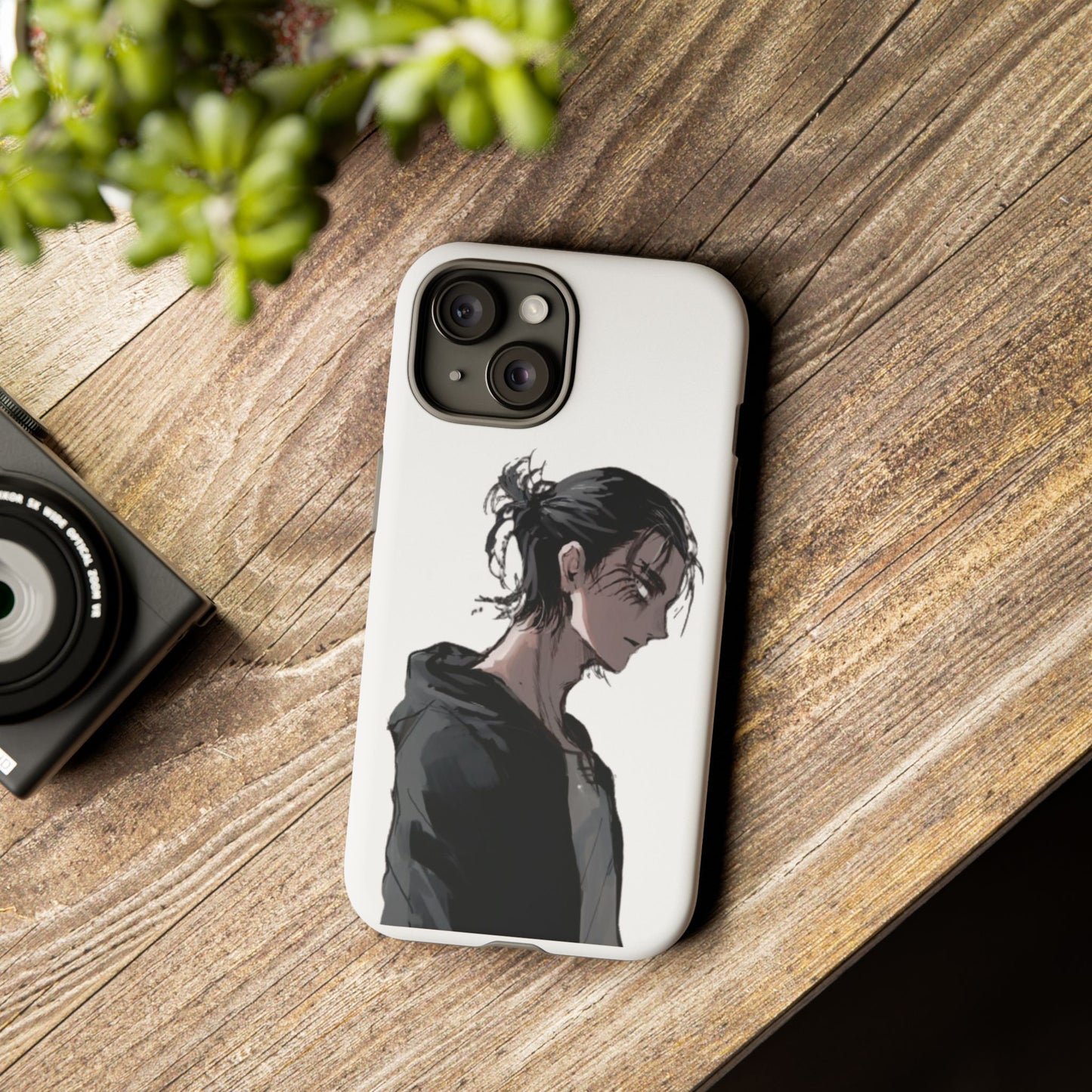 Eren Jaeger at Shiganshina Phone Case