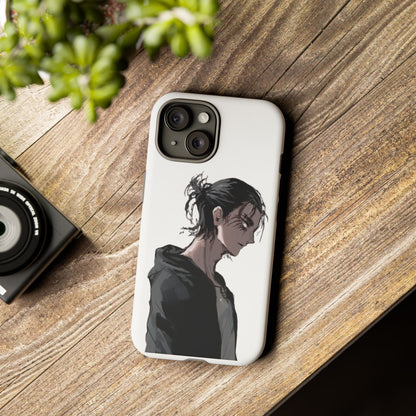 Eren Jaeger at Shiganshina Phone Case