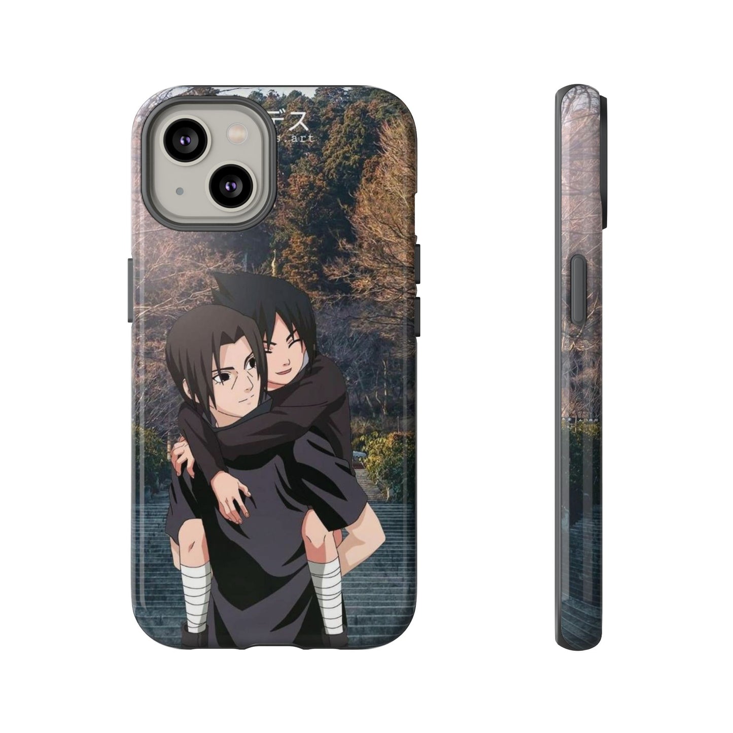 Itachi and Kid Sasuke Phone Case