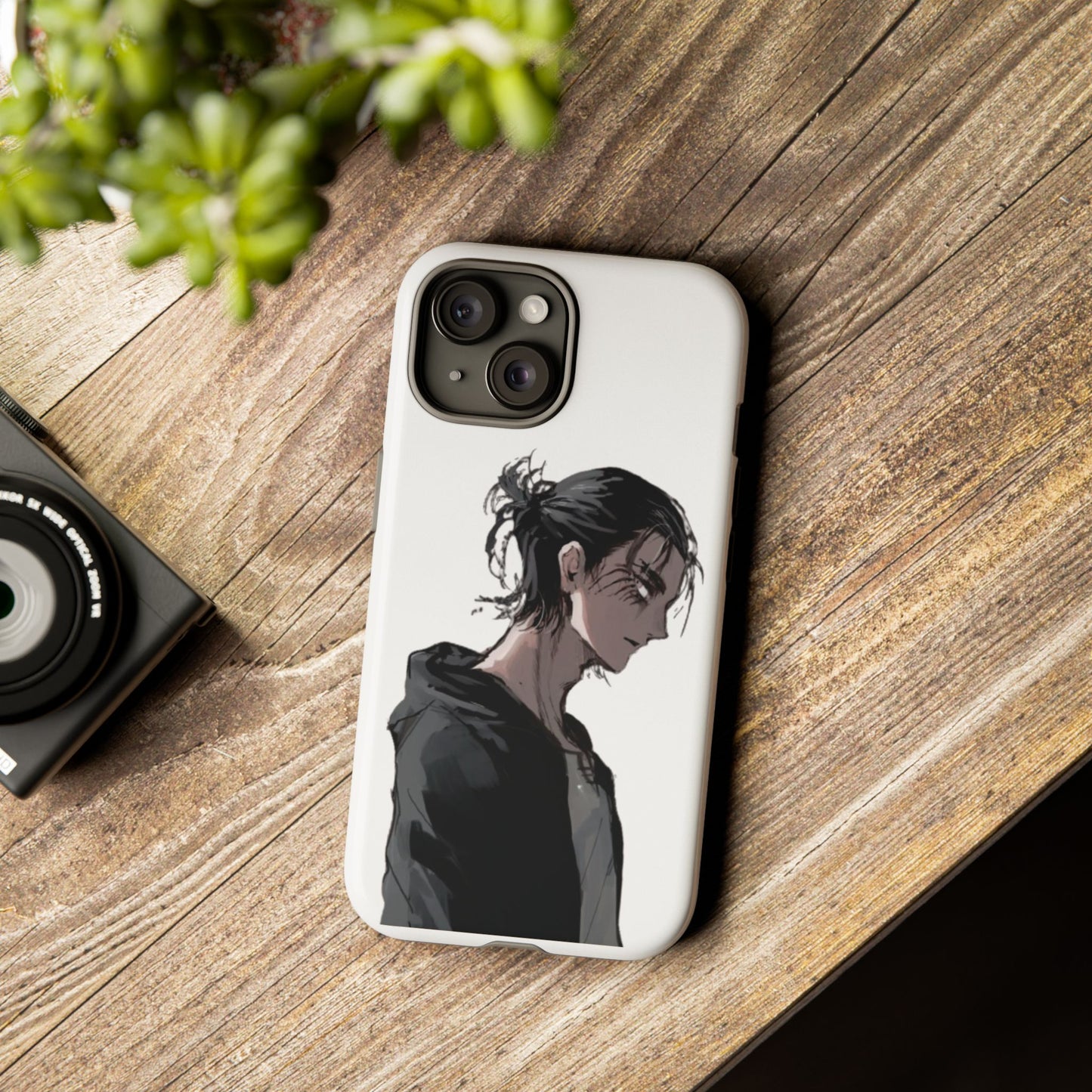 Eren Jaeger at Shiganshina Phone Case