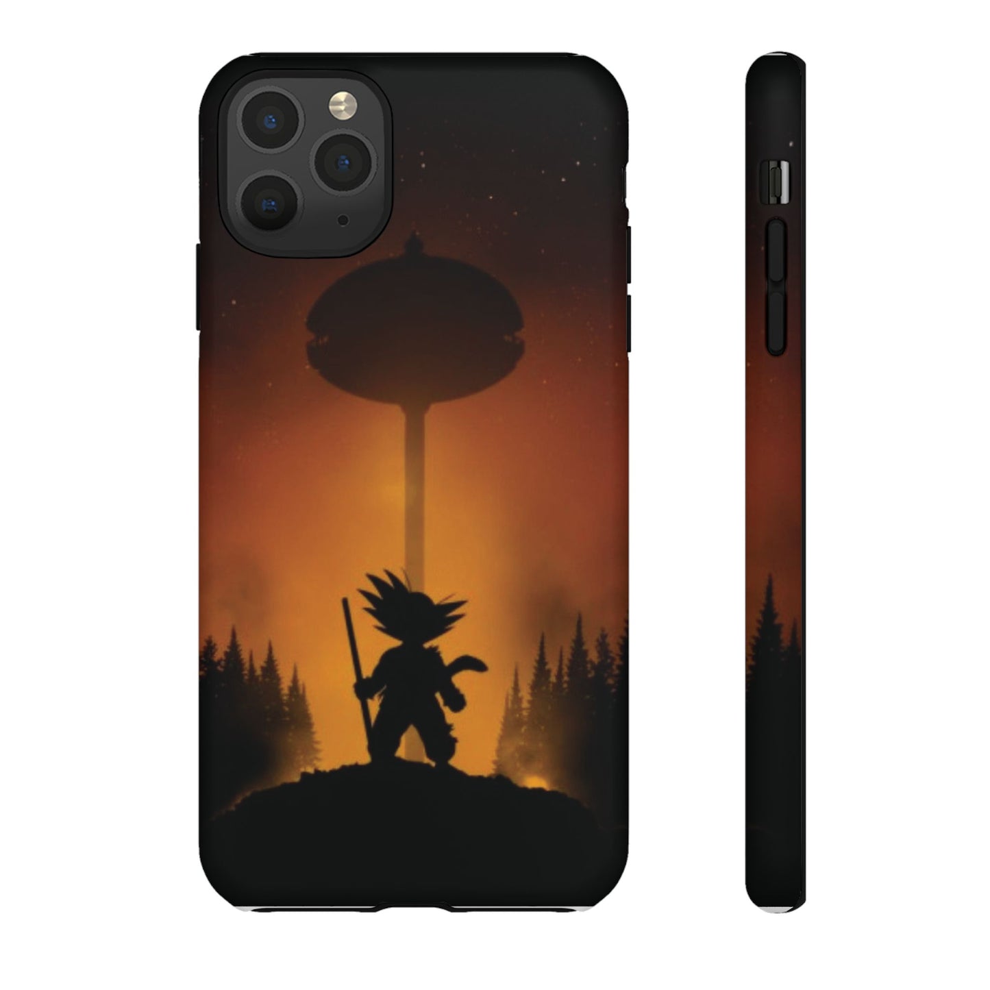 Kid Goku at Korin Tower Phone Case