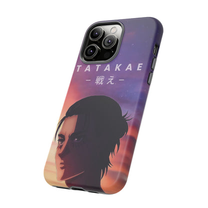 Eren Jaeger Tatakae Phone Case